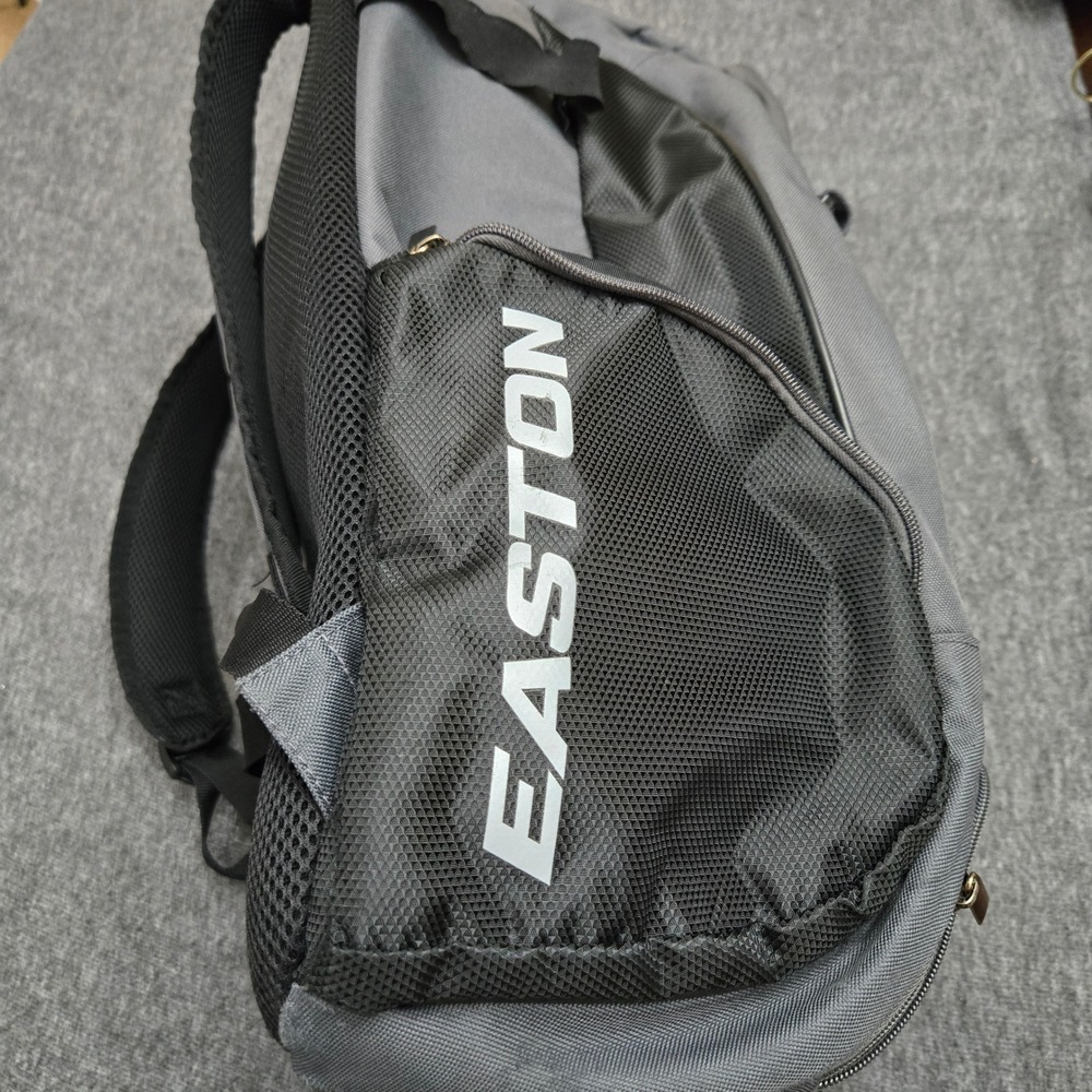 Easton‎ Walk-Off Bat Pack Backpack Unisex Large Gray Baseball Softball Gear Bag